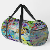 Warm Layers by Lydia's Art Sangria Duffle Bag (Rechte Ecke)