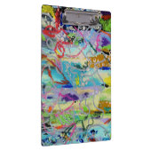 Warm Layers by Lydia's Art Sangria Klemmbrett (Rechts)