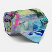 Warm Layers by Lydia's Art Sangria Krawatte (Gerollt)