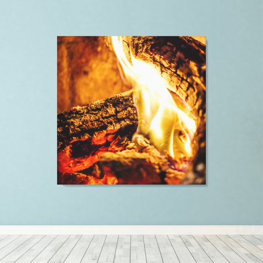 Warm Leinwanddruck (Insitu (Holzboden))