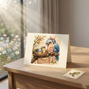 Warm Mama Folded Dankeskarten Dankeskarte