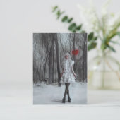 Warm mein Herz Postkarte (Stehend Vorderseite)