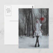 Warm mein Herz Postkarte (Vorne/Hinten)