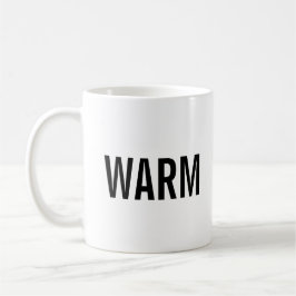 Warm minimalist mug kaffeetasse