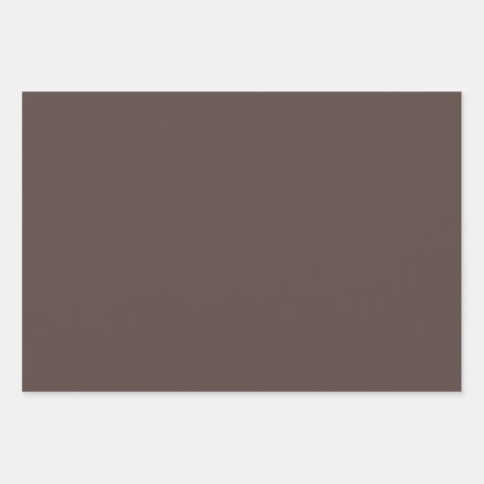 Warm Mocha Rokoko Revival Lotus Polka Dot Mandala Geschenkpapier Set (Vorderseite 2)