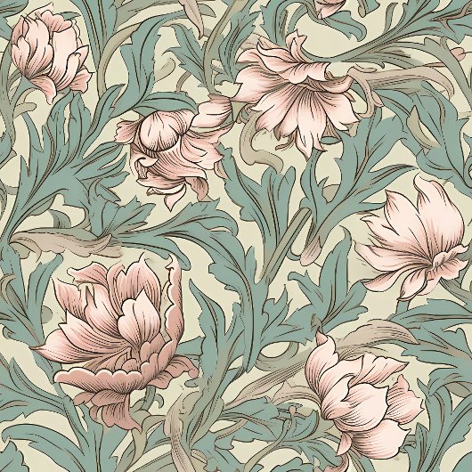 Warm Morris inspiriert individuelle Name Blumendec Fleecedecke