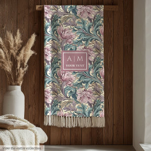 Warm Morris inspiriert Pimneldecke Fleecedecke