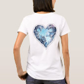 Warm my heart, personalisiert T-Shirt (Rückseite)
