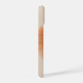 Warm Neutral Abstract Floral Phone Case iPhone 15 Hülle (Rechte Seite)