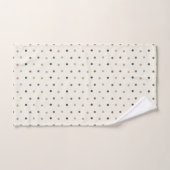 Warm Neutral Polka Dot Baby Towel Set (Handtuch)