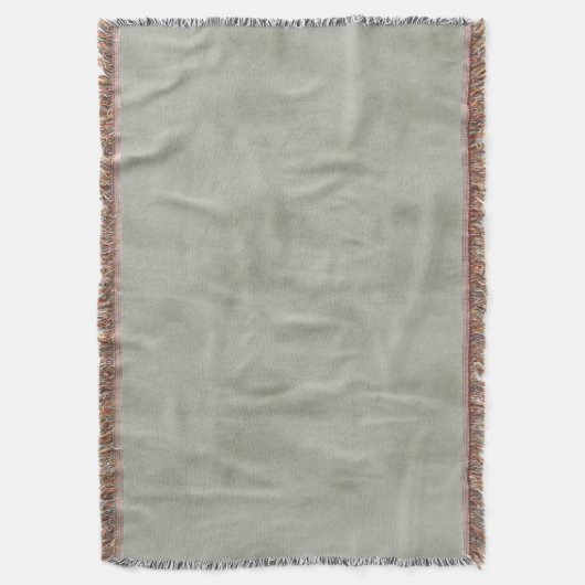 Warm Olive Green Christmas Decke (Vorderseite Vertikal)