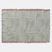 Warm Olive Green Christmas Decke (Vorderseite)