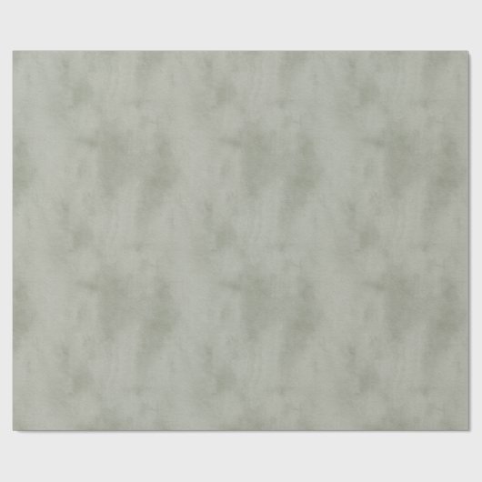 Warm Olive Green Christmas Geschenkpapier (Flach)
