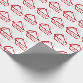 Warm Rhubarb Pie Geschenkpapier (Ecke)