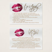 Warm-rosa Glitzer Lippen 2 - Anwenden - Satin (Vorne & Hinten)