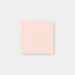Warm-rosa Punktgitter - Post-it-Notizen Post-it Klebezettel