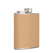 Warm Sand Custom Flask Geschenk Flachmann (Rechts)