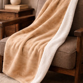Warm Sandstone Flow Sherpa Blanket Sherpadecke