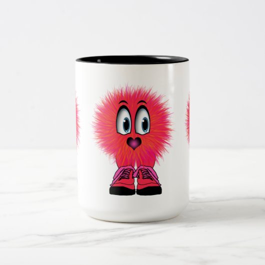 Warm schwindlig zweifarbige tasse (Mittel)