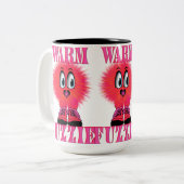 Warm schwindlig zweifarbige tasse (Vorderseite Links)
