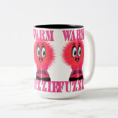 Warm schwindlig zweifarbige tasse (VorderseiteRechts)