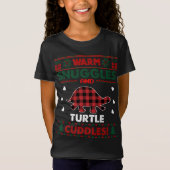 Warm Snuggles Schildkröte Lover Geschenke Weihnach T-Shirt (Vorderseite)