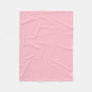 Warm Solid Pink Fleecedecke