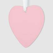 Warm Solid Pink Ornament (Vorderseite)