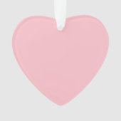 Warm Solid Pink Ornament (Vorderseite)