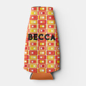 Warm Stacked Rectangles Flaschenkühler (Vorderseite)