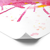 Warm Sun Mandala Poster. Poster (Ecke)