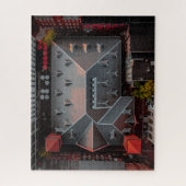 Warm Sunset on Market Roof Top in August Puzzle (Vertikal)