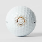 "Warm Texture" Golfball (Vorderseite)