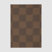 Warm Timeless Rich Brown and Dark Brown Earthy  Seidenpapier (Vorderseite)