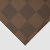 Warm Timeless Rich Brown and Dark Brown Earthy  Seidenpapier (Ausschnitt)