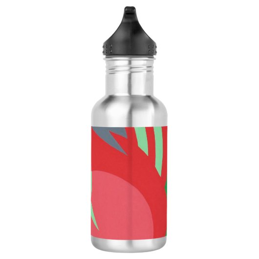 Warm Tones Contemporary Water Bottle Edelstahlflasche (Rechts)