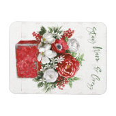 Warm und gemütlich bleibe magnet (Horizontal)