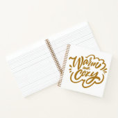 Warm und gemütlich notizblock (Innenseite)