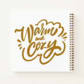 Warm und gemütlich notizblock (Rückseite)