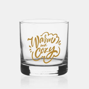Warm und gemütlich whiskyglas