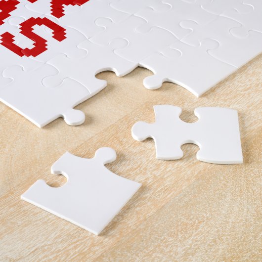 Warm und Strick für Weihnachten behalten Puzzle (Seite)