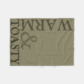 WARM UND TOASTY FLEECKET FLEECEDECKE (Vorderseite (Horizontal))