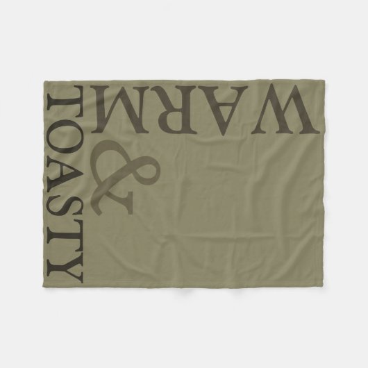 WARM UND TOASTY FLEECKET FLEECEDECKE (Vorderseite (Horizontal))