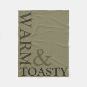 WARM UND TOASTY FLEECKET FLEECEDECKE