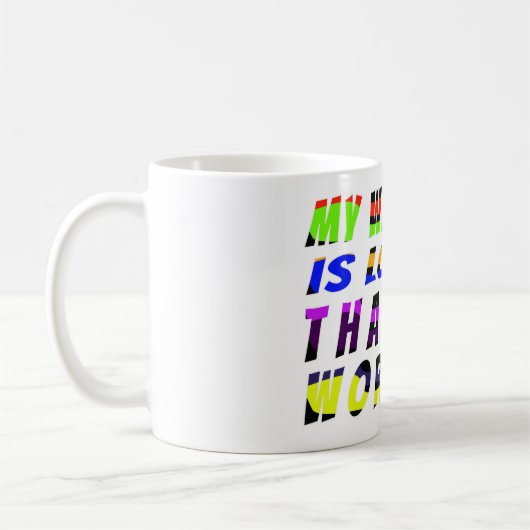 Warm-up Wins Kaffeetasse (Links)