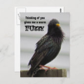 Warm verschwommen - Denken Sie an Sie Postkarte (Vorne/Hinten)