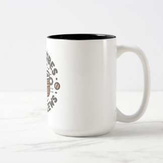 Warm Vibes Zweifarbige Tasse