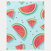 Warm Watermelon 60x80 Fleece Blanket (Vorderseite)