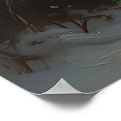 Warm Welcome: Eastman Johnson Holiday Glow Poster (Ecke)