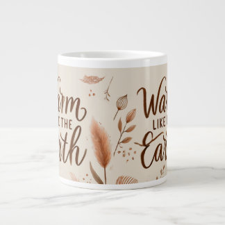 Warm wie die Tasse der Erde - Ästhetik Boho Kaffee
